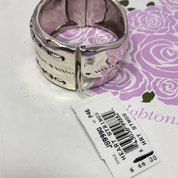 Brighton heart strings bangle hinged - Picture 4 of 5